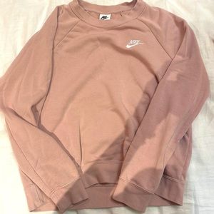 Hoodie NIKE rose pâle taille SMALL